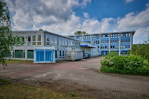 Die Aussicht vom Grundstücksende - 