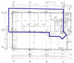 Grundriss 146 m² Bürofläche - 