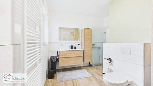 Badezimmer - Etagenwohnung mit 85,00 m&sup2; in Merzig zum Kaufen