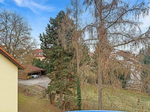 Blick vom Balkon - 2 Zimmer Etagenwohnung zum Kaufen in Triptis