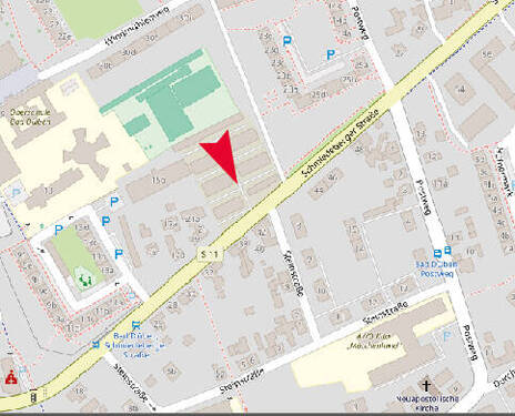 Lageplan Bad Düben Schmiedeberger Straße - 