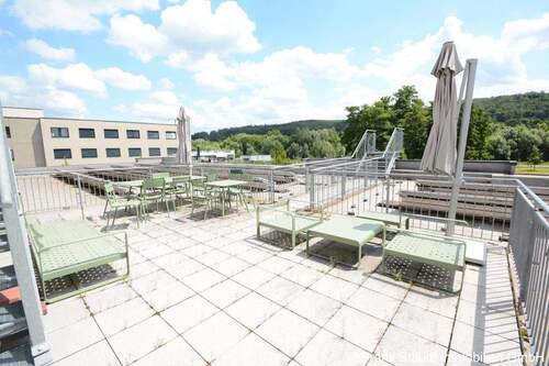 Dachterrasse - Büro in Goldbach