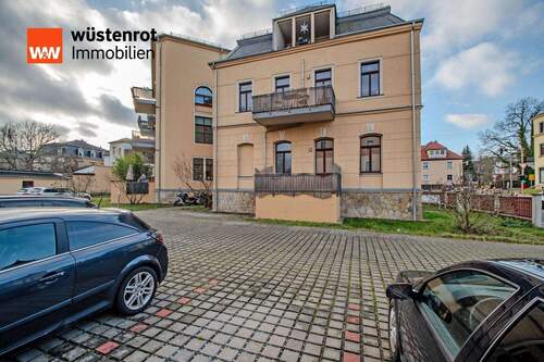 Hof - 2 Zimmer Etagenwohnung in Dresden / Großluga
