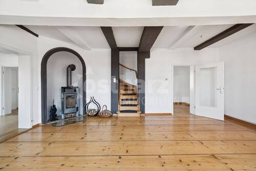 Wohnzimmer - Maisonette Wohnung OG - 