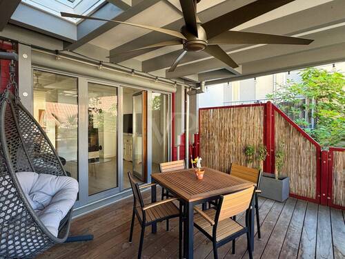 Terrasse - 3 Zimmer Reihenendhaus zum Kaufen in Offenburg