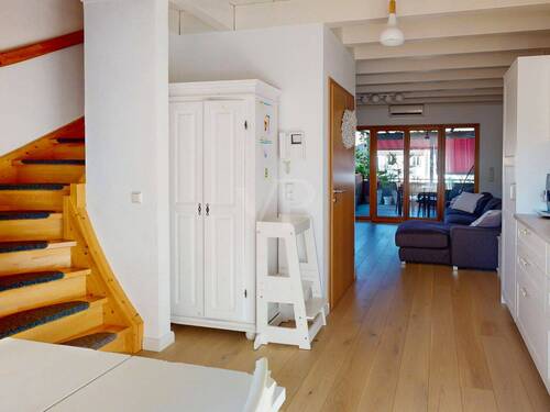 Offener Wohn- und Essbereich - 3 Zimmer Reihenendhaus in Offenburg