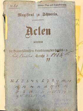 Das Bauaktenarchiv der Landeshauptstadt - 