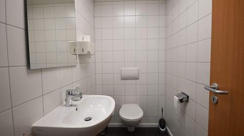 Toiletten auf jeder Etage - 