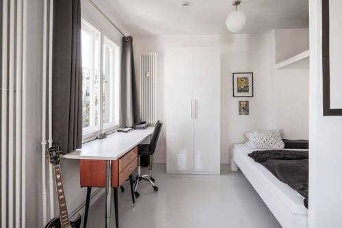 Schlafbereich - 2 Zimmer Etagenwohnung in Berlin-Moabit