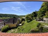 Blick aus dem Dachfenster - 
