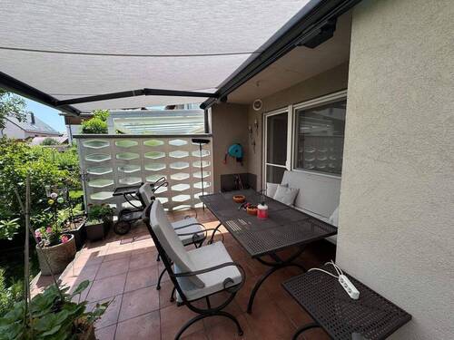 Terrasse 2.jpg - Reihenmittelhaus mit 140,00 m² in Eching zum Kaufen