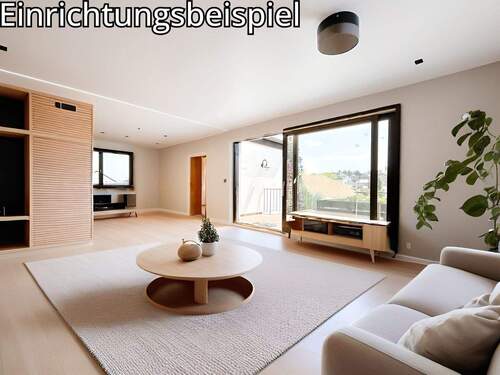 Wohnzimmer 1.OG - 9 Zimmer Mehrfamilienhaus, Wohnhaus zum Kaufen in Kassel