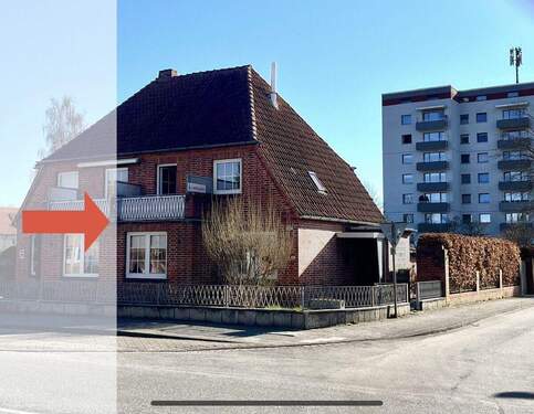 Aussenansicht - Charmante Doppelhaushälfte in zentraler Lage auf Eigenland