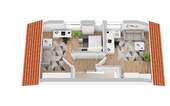 Dachgeschoss 3D - 