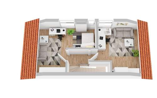 Dachgeschoss 3D - 