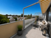 Terrasse visualisiert - 3 Zimmer Etagenwohnung zum Kaufen in Unterschleißheim
