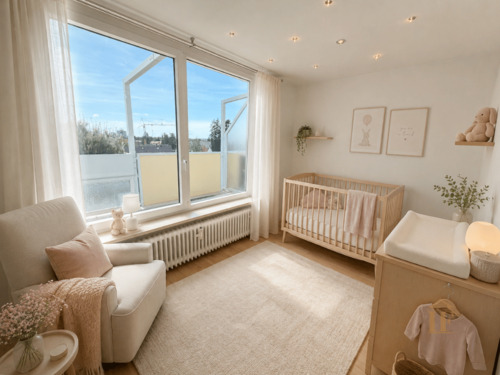 Kinderzimmer visualisiert - 