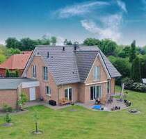 Landhaus mit Kapitänsgiebel in Heede