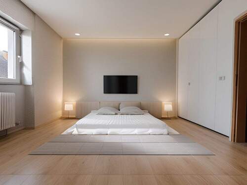 Schlafzimmer EG Illustration / Beispiel - 