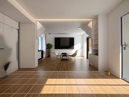 Wohnzimmer EG Illustration / Beispiel - 