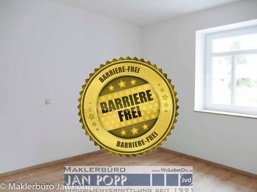 Barrierefreie Wohnung Berga - 2 Zimmer Etagenwohnung zur Miete in Berga-Wünschendorf