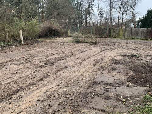 Fläche beräumt - Grundstück in Moritzburg / Friedewald