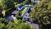 Vogelperspektise - Saniertes Einfamilienhaus mit hochwertigem Nebengebäude