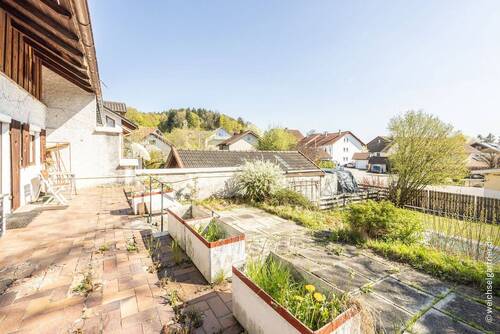 Terrasse des Altbestands - 