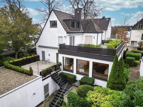 1 - Ansicht - Wohnimmobilie oder Baugrundstück? Imposante Lage oberhalb des Baldeneysees