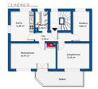 Grundriss Obergeschoss - 