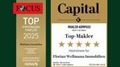 Top Makler 2025 - Auszeichnungen von Focus und Capital - 