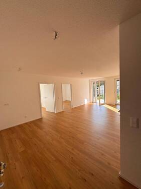 Offene Küche/Wohnzimmer - 3 Zimmer Etagenwohnung in Wertheim