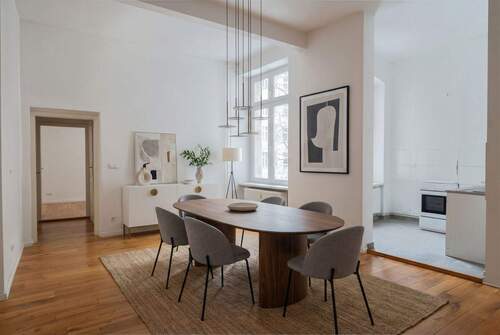 Wohn- und Essbereich - Familiengerechte 4-Zimmer-Wohnung in Kiezlage