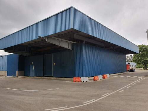 Außenansicht - TRIWO Gewerbepark Laudenbach: unbeheizte Lagerfläche zu vermieten