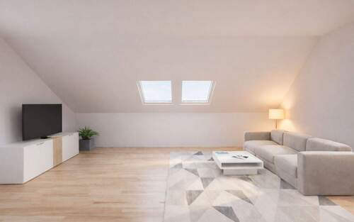 Wohnbereich - 2 Zimmer Etagenwohnung in Villingen-Schwenningen