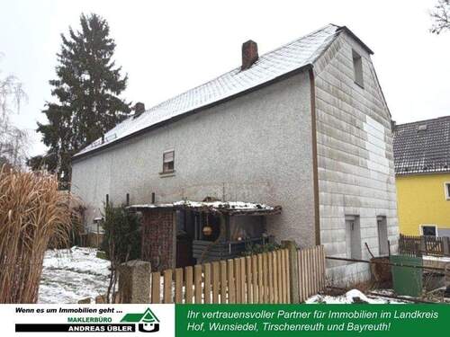 Rückansicht - Einfamilienhaus mit 120,00 m&sup2; in Röslau zum Kaufen