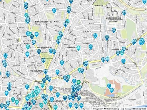 Geolyzer Kartenausschnitt - 