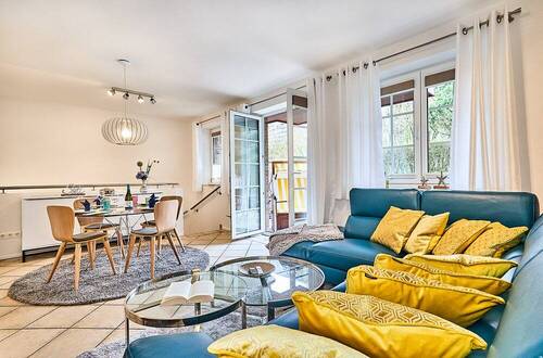 Blick vom Sofa - 4 Zimmer Etagenwohnung zum Kaufen in Sylt