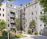 Hinterhof Rendering - 