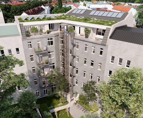 Top View - Hinterhof - 