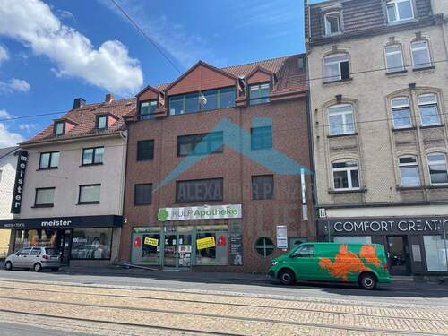 Vorderansicht - Gepflegte Büroetage mit Balkon nähe DEZ!