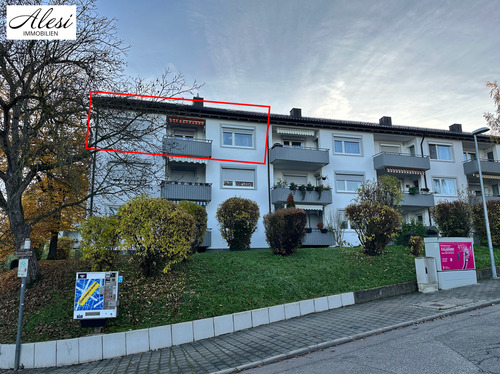 Gebäudeansicht hinten - 4 Zimmer Etagenwohnung in Stuttgart