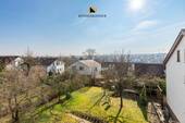 Weitblick vom Balkon mit Blick ins Grüne - 