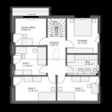Grundriss DG - 6 Zimmer Einfamilienhaus in Salzkotten