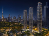 Bild 1 - Exklusive 2-Zimmer Luxuswohnung mit atemberaubendem Stadtblick auf hohem Stockwerk