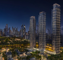 Exklusive 2-Zimmer Luxuswohnung mit atemberaubendem Stadtblick auf hohem Stockwerk - Dubai