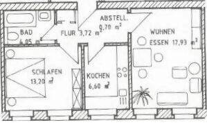 GR - 2 Zimmer Etagenwohnung in Chemnitz