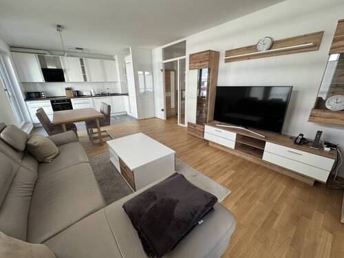 Ansicht_WohnEssbereich_1 - 2 Zimmer Etagenwohnung zum Kaufen in Mannheim / Lindenhof