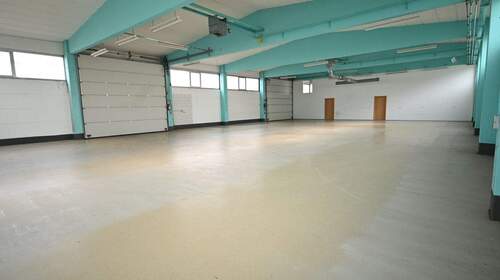Innenraum Halle - 