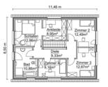 4_geschosser-grundriss-sh158d-Obergeschoss - Einfamilienhaus mit 158,00 m&sup2; in Kitzscher / Thierbach zum Kaufen
